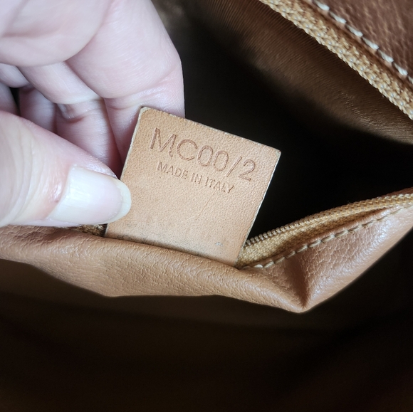 Céline Vintage Macadam Canvas Hand Bag PVC Leather Beige - Picture 10 of 16